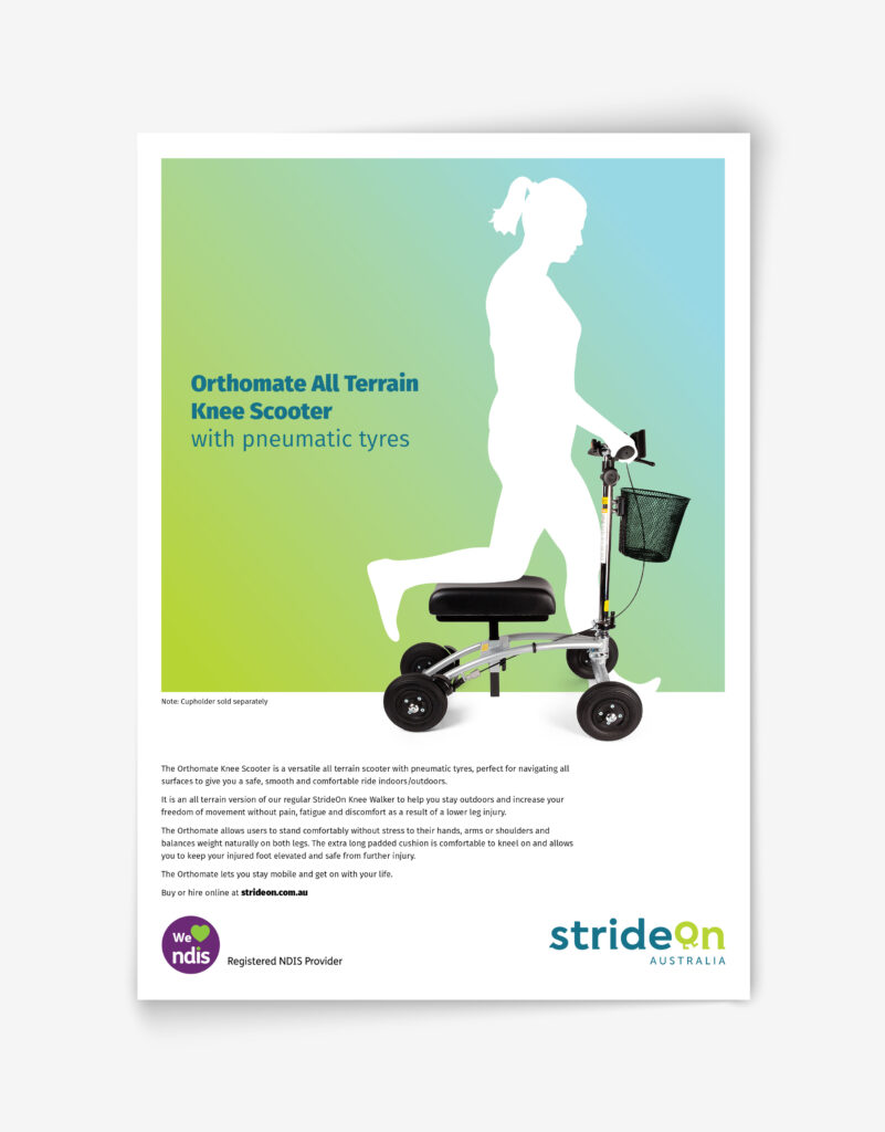 orthomate knee walker brochure